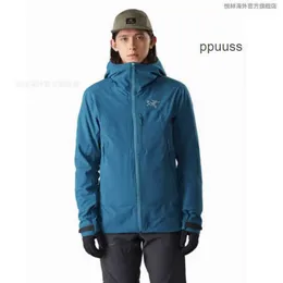 남성 재킷 코트 코트 디자이너 Arcterys Hoodie Jakets Procline Windproof 방수 스키 충전 코트 물 회색 글리치 WN-WP6R WN-3F5A