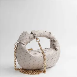 Bottegas Totes Bag Luxury Handbags Veneta Jodie Bags Cow Leather Bag 2023 New Style Chain Pleated Dumplings Bag Leather Underarm Woven Bag Tidal Cross Shoulder Bag