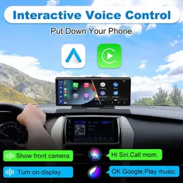 Carplay Wireless Display Android Auto Ai Box Screen For Car /monitor 7 Inch/10 Inch Waterproof With Rear Camera