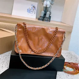 2023 Frau Umhängetaschen Designer Tasche Umhängetasche Kette Tasche Mode Kleine Klappe Tote Dame Cross Body Langer Riemen Leder 3 Farbe