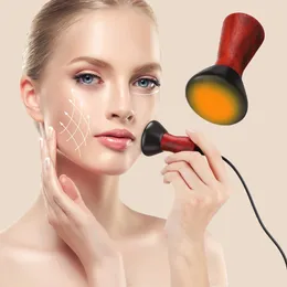 Face Care Devices Electric Bian Stone Guasha Massager Gua Sha Tool Natural Massage Skin Scraping Neck Eye Lifting Beauty Spa 231129