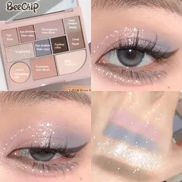 Eye Shadow 10 Color Eyeshadow Palette Glitter Matte Shimmer Pearly Makeup Pearlescent Shiny Long lasting Diamond Palett Cosmetics 231129