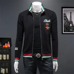 2023 Yeni Stil Bahar Sonbahar Marka Logosu Sıradan Erkek Sweatshirts Erkek Moda Baskı Sokak Giyim Ceket Sweatshirt Üstler M-5XL