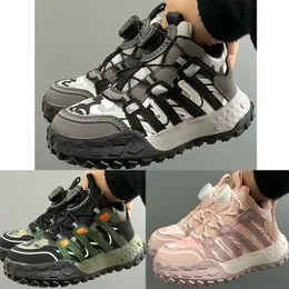 Children's shoe tire sole designer designs sports shoes, student shoes camouflage gray pink boys and girls running shoes, walking shoes, trendy shoes