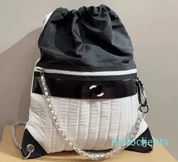 Women luxury brand bag Nylon Backpack Jenny's Vintage chain bag large capacity