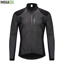 Radfahren Jacken Winter Herren Jacke Langarm Thermo Fleece Warme Winddicht Straße Mountainbike MTB Fahrrad Clothing206q