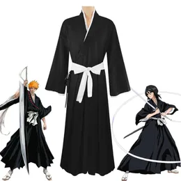 Bleach Kuchiki Rukia Cosplay Costumes Kurosaki Ichigo Die Pa Soul Society Shinigami Kimono Full Outfit Thousand Year Blood War