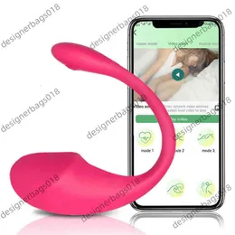 Massager Sexig 2022 Nya leksaker Trådlös Bluetooth G Spot Vibrator för kvinnor Remote Control Wear Vibration Egg Kvinnliga trosor Sex Vuxna 18 {Kategori}