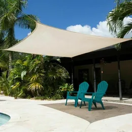 360x290cm Sun Shade Sail Outdoor Garden Waterproof Markise Canopy Patio Cover Tent212C