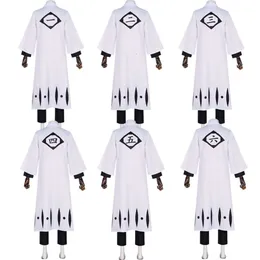 Bleach Costume Cosplay Soul Society Gotei Capitano Kimono Set Aizen Sousuke Kuchiki Byakuya Die Pa Unohana Retsu Soi Fon