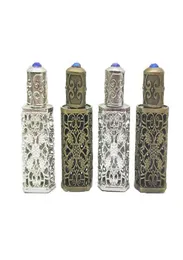 50pcs 3ml Bronze style Arabic Perfume Bottles Arab Glass Bottle Container with Craft Decoration3594674