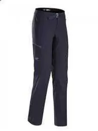 Pantaloni da uomo Uomo Arcterys Pantaloni sportivi Bonded capelli lisci Gamma LT Pant pantaloni soft shell antivento da donna WN-45Z3