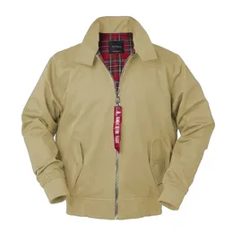 Mens Jackets Chamarras Para Hombre European Solid Classic Retro Vintage Bomber Jacket Men Windbreaker Streetwear Trendy Coats 231129