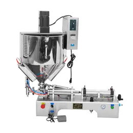 Linboss Horizontale Füllmaschine zum Füllen von Tomatensoße, Erdnussbutter, Sahne, Chilisoße, Olivenöl, Heiz-Misch-Füllmaschine