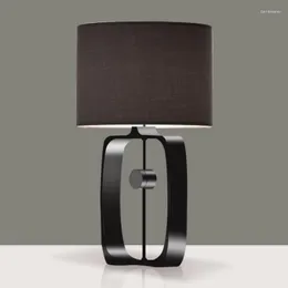 Tischlampen Lampe Modern Schwarz Nordic E27 Dekoration Lesezimmer Bettseite