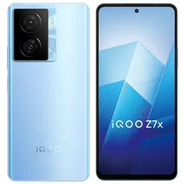 الأصلي Vivo Iqoo Z7x 5G الهاتف المحمول ذكي ذاكرة وصول عشوائيرة سعة 6 جيجا بايت 128GB 256GB ROM SNAPDRAGON 695 Android 6.64 "