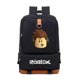 Schultaschen Roblox Rucksack für Teenager Mädchen Kinder Jungen Kinder Studenten Reiserucksack Schultertasche Laptop Bolsa Escolar314S