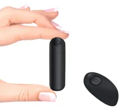 Wireless Rechargeable 10 Speed mode Mini Bullet Vibrator Remote Control Dildo Vibrators Sex Toys for Women G Spot Clitoral Stimula8302613
