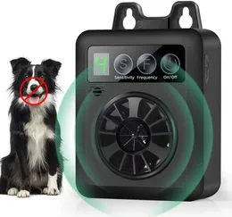 Ultrasonic anti-barking device, dog repellent device, anti-noise anti-barking dog training device