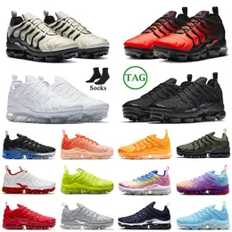 Vapormax vapor max TN Plus Koşu ayakkabıları, erkekler, kadınlar, tns, beyaz siyah ayakkabılar, spor ayakkabılarnike air max 【code ：OCTEU21】