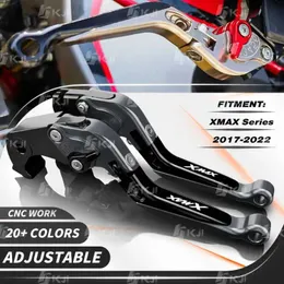 For Yamaha XMAX 400/300/250/125 Tech Max 2017-2022 Clutch Lever Brake Set Folding Handle Levers Motor Accessories Parts