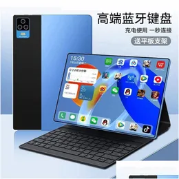Tablet Pc Manufacturers New 11 Inch 4K Fl Sn Fly Connected 5G Card Computer Game Office Learning Two In One Drop Delivery Computers Ne Otiox