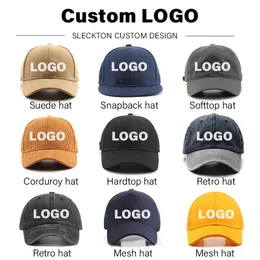 Beanie Kafatası Kapakları Sleckton Moda DIY Özel Mektup Nakış Şapkaları Beyzbol Kapağı Kadınlar ve Erkekler Pamuk Tasarım Markası Unisex Toptan 231129