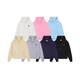 Erkek Kadınlar Hoodie Traursuit Sweater Nakış A kelimesi Kırmızı Aşk İnce Yuvarlak Boyun Külte Çift Paris Sweatshirt Uzun Kollu