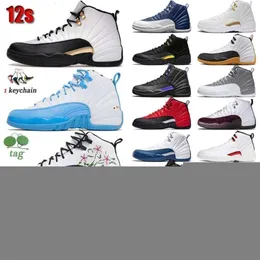 Jumpman Mens Og Baskerball Shoes 12s Outdoor Sports Retos Cherry 12 Designer a Ma Maniere University Blue Fiba Floral Dhg8 J12s Sneakers Trainers