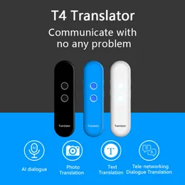 LIFA 컬러 선택 사항 T4 지능형 음성 블루투스 휴대용 멀티 내셔널 언어 번역기