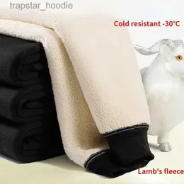 Męska bielizna termiczna zimowi mężczyźni o rozmiarach rozmiaru bielizny termiczne Bot Elastyczne rajstopy legginsy termos Spodnie ciepłe wełny zagęszczone męskie Johns L231201