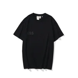 Męskie koszule dla mężczyzn krótkie rękawy TOP TEE CIRTE Pomysły na nową szyję 100% bawełniana koszulka letnia luźna z literami drukuj moda