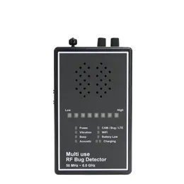 NUOVO Rilevatore Telecamera Sistema di allarme di sicurezza Finder Rilevatori di bug RF Aggiornamento Singal GSM Micro Camera Detector per uso di sicurezza