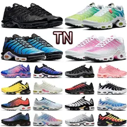 2023 Tn Plus 3 Running Shoes For Men Women Chaussures Trainers OG Triple White Black Crater Laser Blue Ghost Green Aqua Obsidian Oreo Breathable Outdoor Sneakers 36-45