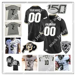 Colorado Buffaloes CU College Football Jerseys Owen McCown J.T. Shrout Deion Smith Charlie Offerdahl Anthony Hankerson Daniel Arias Jordyn