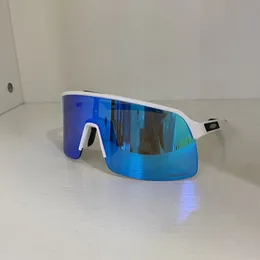 Fietszonnebril UV400 3 lenzen Fietsbrillen Sport buiten Rijbril fietsbril Gepolariseerd met etui voor mannen vrouwen OO9463