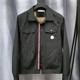 Camisas de chaquetas de hombre Stripe Zippers Coats Bomber Jacket Mens Spring Autumn Coat with Letter