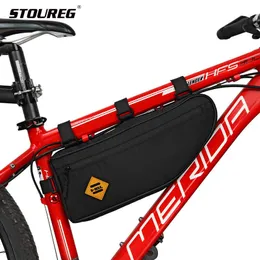 Panniers S Stoureg M/L Frame MTB Moutain Bike Top Tube Waterproof Cykling Pouch Bag Bicycle Accessories 0201