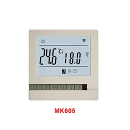 Household Thermometers Big Promotion 220V 16A LCD Programmable WiFi Floor Heating Room Thermostat Temperature Controller 230201