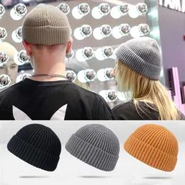 Beanies Beanie/Skull Caps Beanie Hat Par Ladies Hip-Hop Skull Sticked Melon Leather Men's Portable