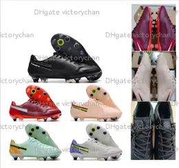 Качество подарочных пакетов Футбольные ботинки футбольные обувь Tiempo Legend 9 Elite SG Clits Mens Outdoor Scarpe Da Calcio Creativity Limited Edition Chuteiras размер США 6,5-11 евро 39-45