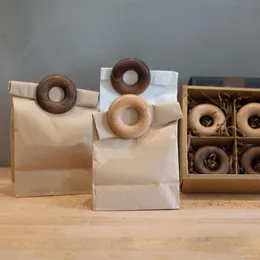Bag Clips Nordic Wood Sealer Doughnut Shape Gadgets Snacks Food Moisture-proof Clip Kitchen Storage Organization Tools 230131