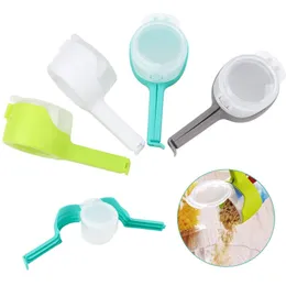 Bag Clips Lmetjma 4 PCS Seal Pour Food Storage Clip med cap betyg PP Spout Snack för och KC0406 230131