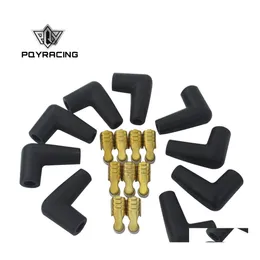 Ignition Coil 9 Pcs / Set Spark Plug Wire Male Hei Style Rubber Boots Terminals Ends Connector Ssc03 Drop Delivery Mobiles Motorcycl Dhvvj