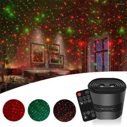 Luzes noturnas Carote do telhado Ambiente lâmpada de céu estrelado LED Fairy Full Star Projector Light Charge USB para a decoração da sala de festa de aniversário de Natal em casa
