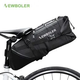 Newboler 2020バイクバッグ自転車サドルテールシート防水収納バッグサイクリングリアパックパニエアクセサリー10L Max 0201