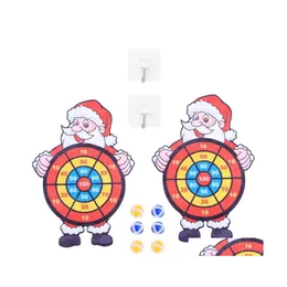 Party Decoration 2 Sets Funny Throwing Sticky Balls Target Plate Shooting Drop Delivery Home Garden Festive Supplies Event Dhbwz