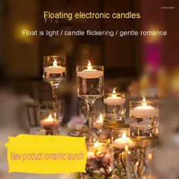 Nachtlichter, LED-Kerzenlicht, kleine Induktion, Haushalt, Schlafzimmer, elektronische Hochzeit, Arrangement, Szene, Vorschlag