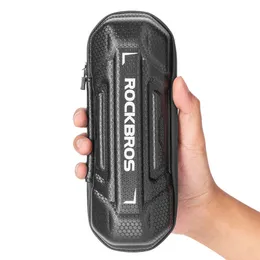 Packtaschen ROCKBROS Wasserdicht Radfahren Hartschalenkoffer MTB Werkzeugpumpenhalter Rennrad Fahrrad Wartungsset Aufbewahrungstasche 0201