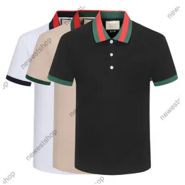 2023 Summer Designer Mens Polo Shirts Men Mens Luxury Classic Letter Print TShirts Lapel Stripe Printing T-shirt Casual Poloshirt 3XL